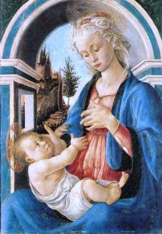 La Vierge à l'Enfant - Sandro Botticelli