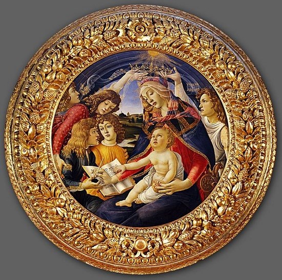 La Madone du Magnificat - Sandro Botticelli
