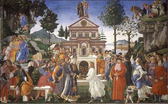 La Tentation du Christ - Sandro Botticelli
