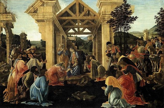 L'Adoration des mages - Sandro Botticelli