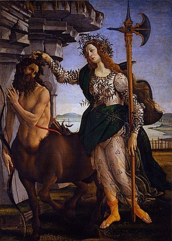 Pallas et le Centaure - Sandro Botticelli