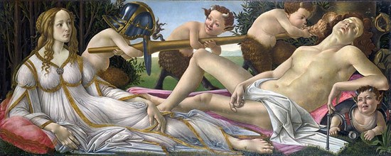 Venus et Mars - Sandro Botticelli