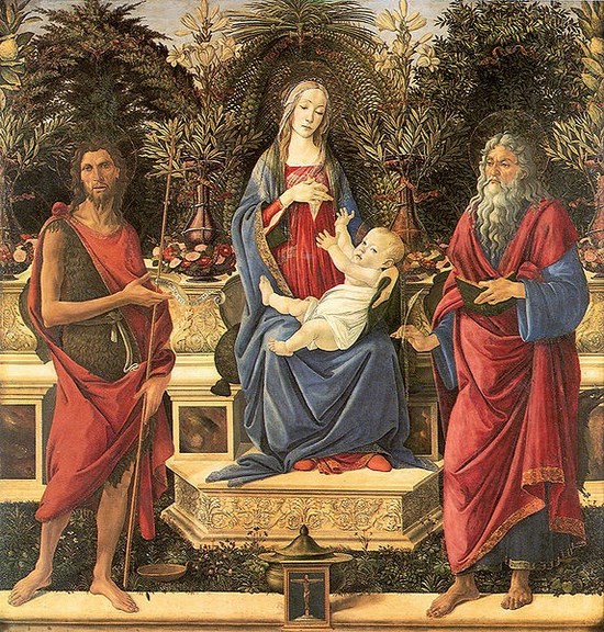 La Madone Bardi - Sandro Botticelli