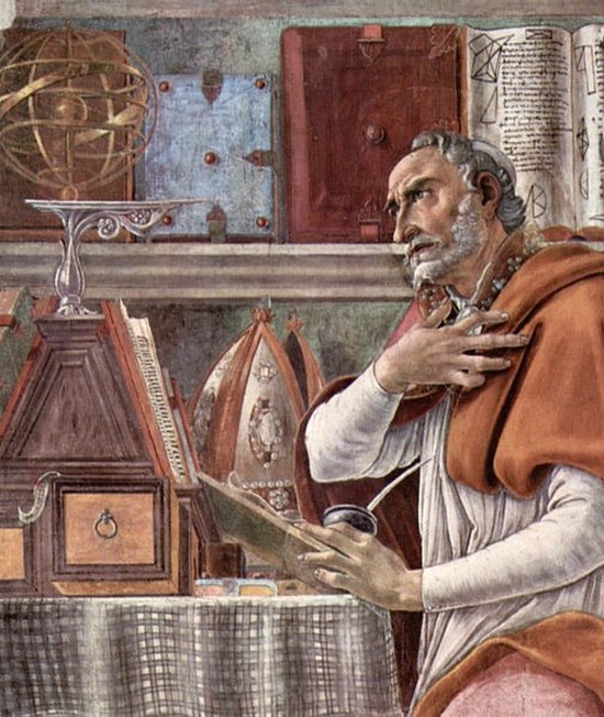 Saint Augustin - Sandro Botticelli