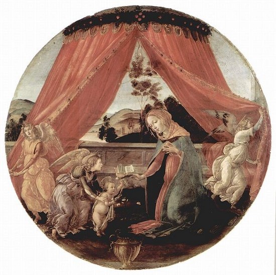 La Madone du pavillon - Sandro Botticelli