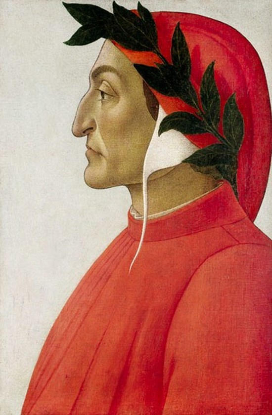 Portrait de Dante - Sandro Botticelli