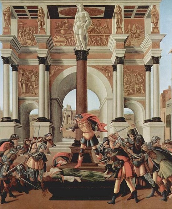 La Tragédie de Lucrèce - Sandro Botticelli