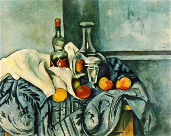 Bouteille de menthe - Paul Cézanne