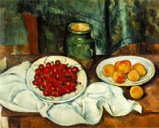Assiette de cerises - Paul Cézanne