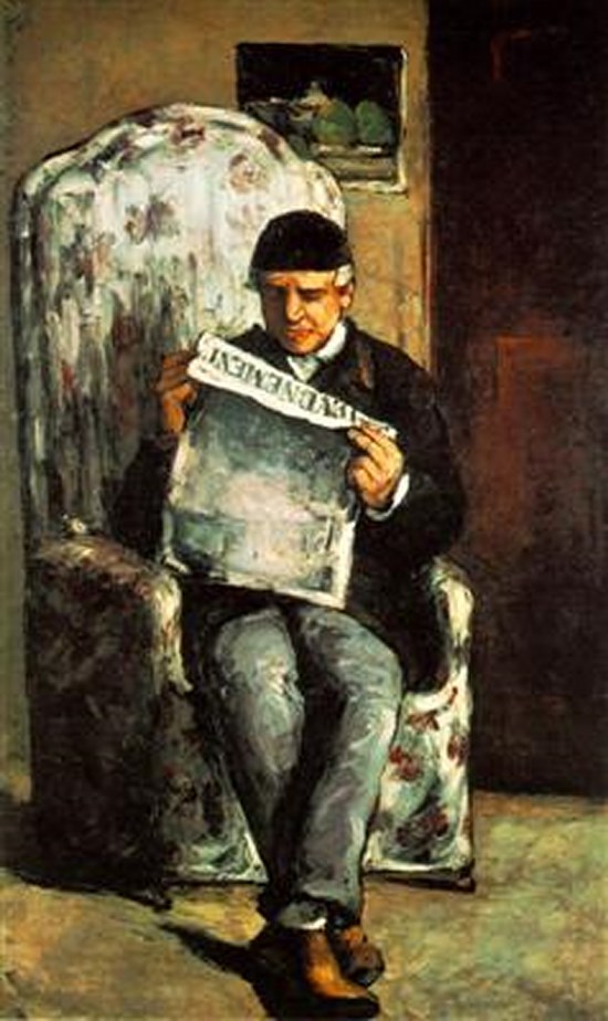 Portrait du père de l'artiste - Paul Cézanne