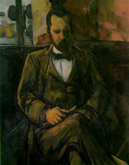 Portrait d'Ambroise Vollard - Paul Cézanne