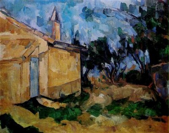 Le cabanon de Jourdan - Paul Cézanne