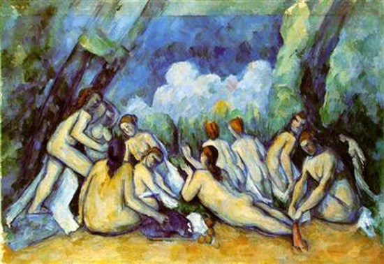 Les baigneurs - Paul Cézanne