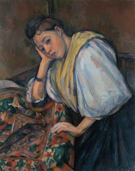 La jeune italienne - Paul Cézanne