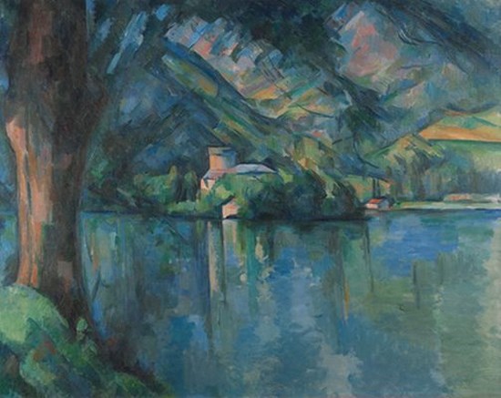 Le lac d'Annecy - Paul Cézanne
