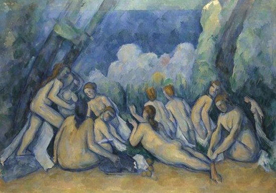 Les grandes baigneuses 1 - Paul Cézanne
