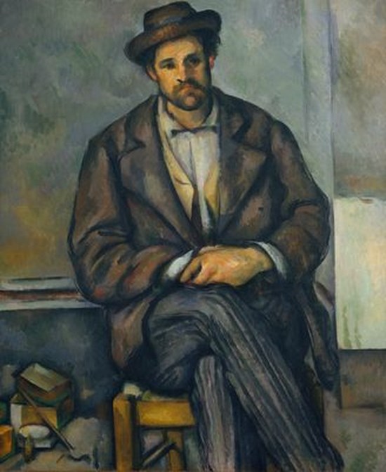 Paysan assis - Paul Cézanne