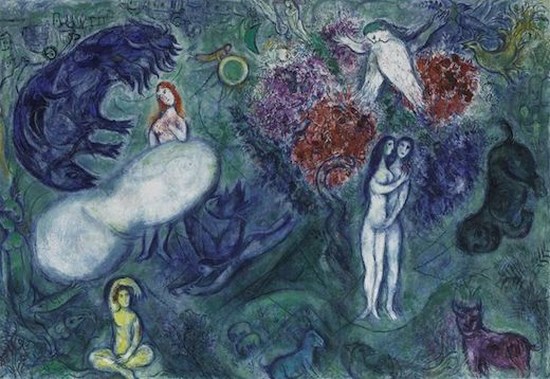 Le Paradis - Marc Chagall