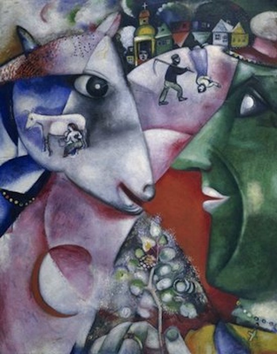 Moi et le village - Marc Chagall