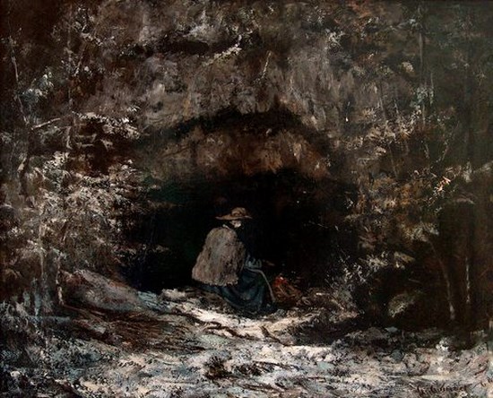 L'hiver - Gustave Courbet