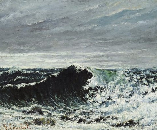 La vague - Gustave Courbet