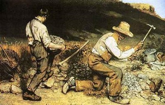 Les casseurs de pierre - Gustave Courbet