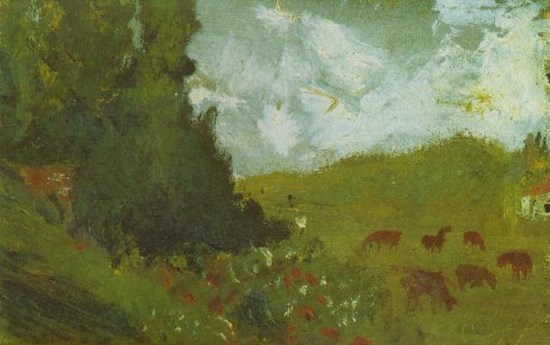 Paysages avec animaux - Salvador Dali