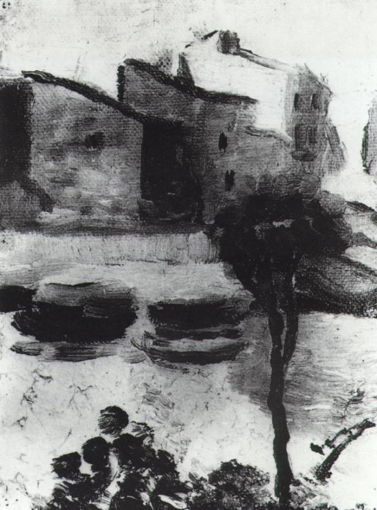 Plage de Llané, Cadaqués - Salvador Dali