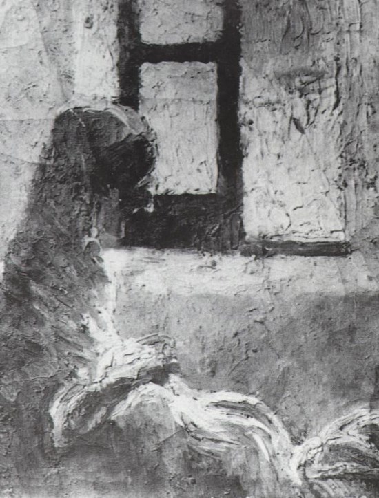 Grand-mère Ana cousant - Salvador Dali