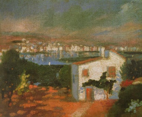 Le jardin des Llaner (Cadaqués) - Salvador Dali