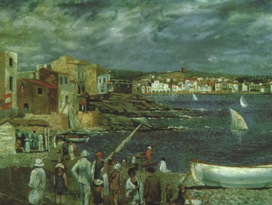 Plage de Llaner à Cadaqués - Salvador Dali