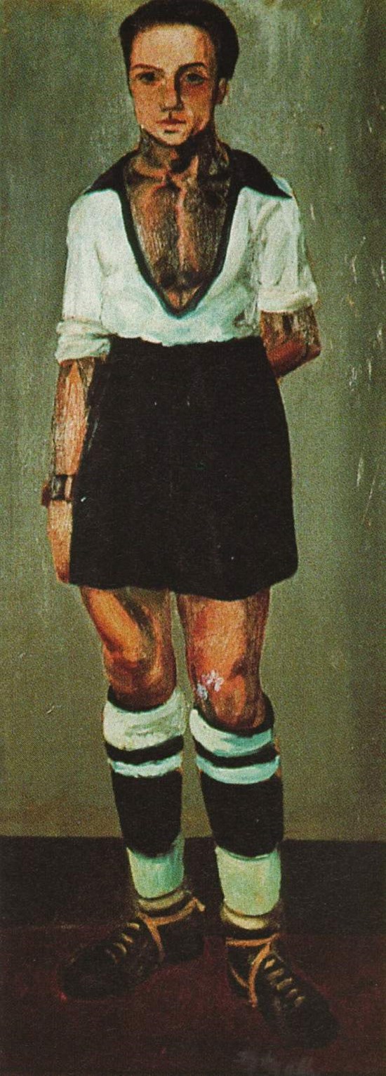 Portrait de Jaume Miravidles en footballeur - Salvador Dali