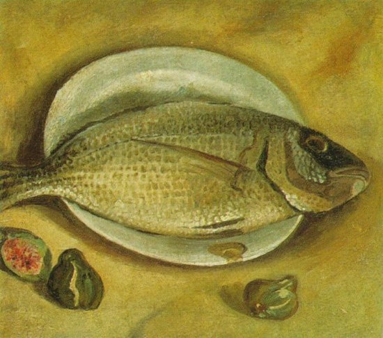 Nature morte - Poisson - Salvador Dali