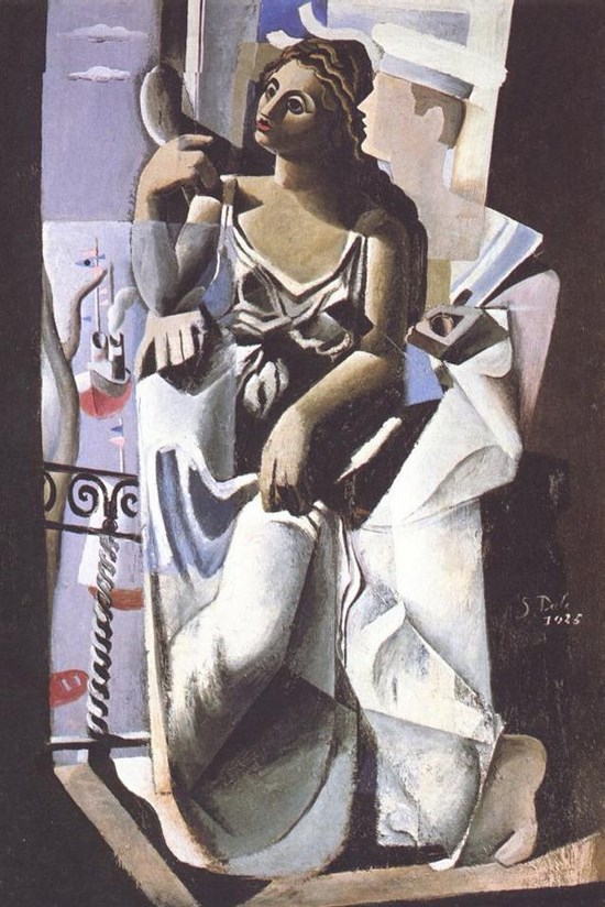 Vénus et un marin 1 - Salvador Dali