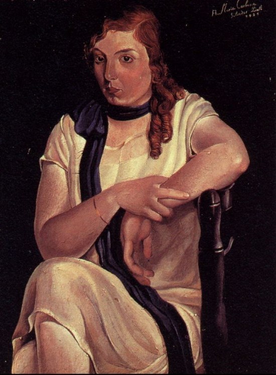 Portrait de Maria Carbona - Salvador Dali