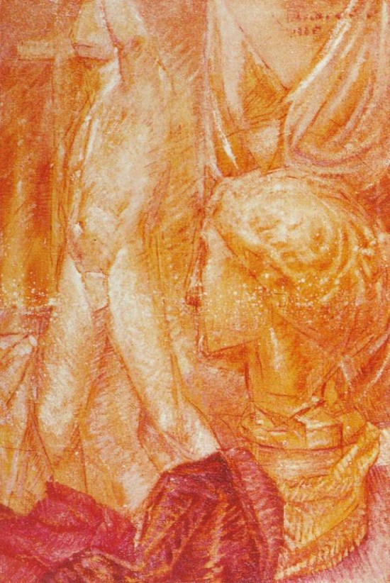 Recto-verso Verso (Scène de studio) - Salvador Dali