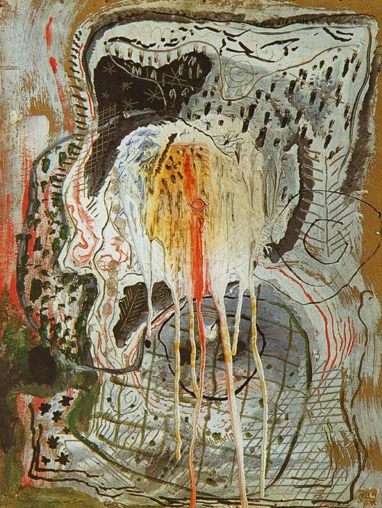 Femme nue dans un fauteuil - Salvador Dali