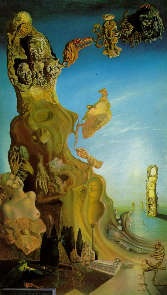 Monument impérial à la femme enfant - Salvador Dali