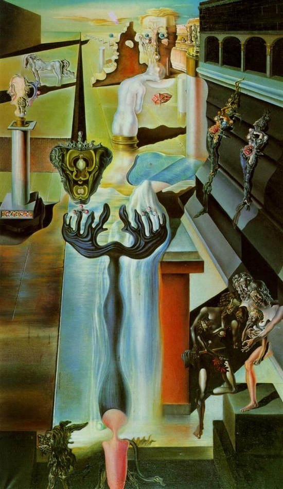 L'homme invisible - Salvador Dali