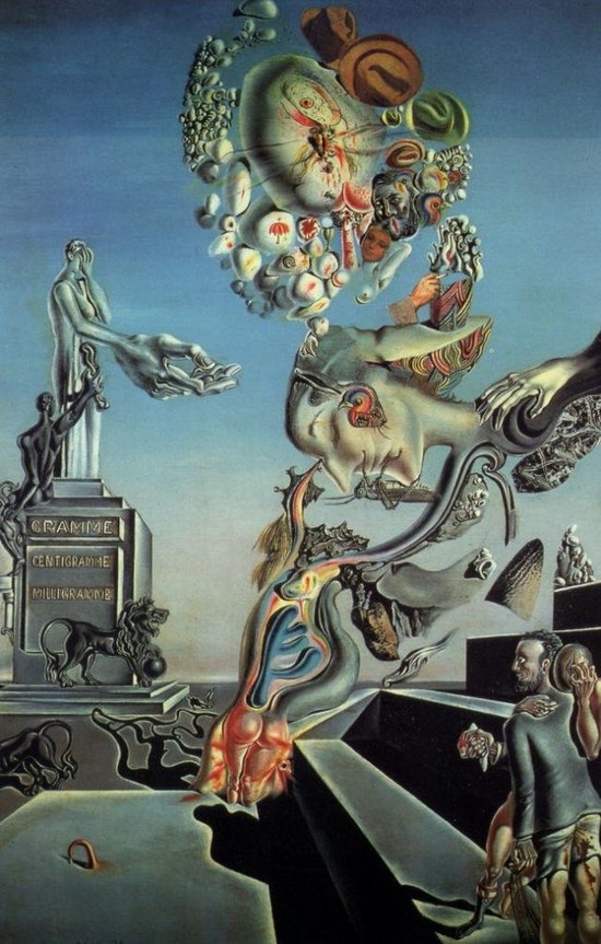 Jeu lugubre - Salvador Dali