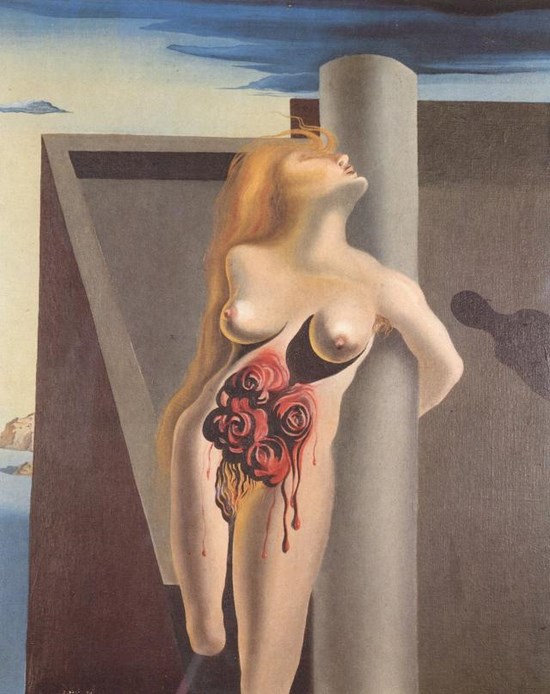 Roses sanglantes - Salvador Dali