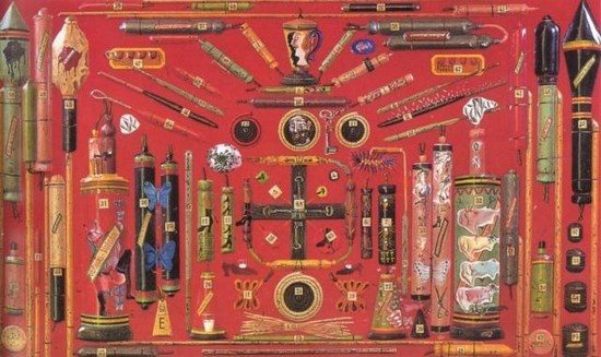 Associations démentes (Feux d'artifice) - Salvador Dali