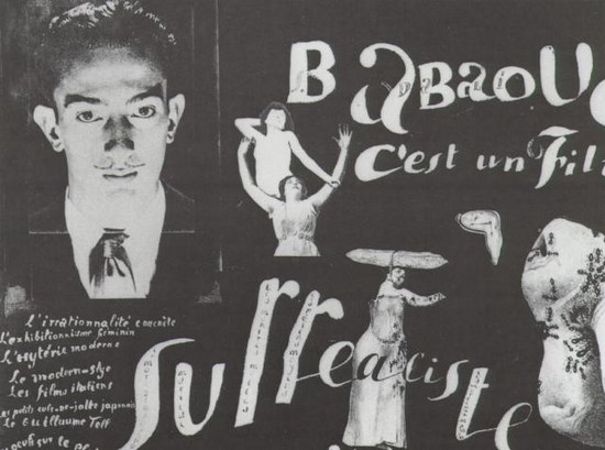 Babaouo - publicité pour la publication du scénario du film - Salvador Dali