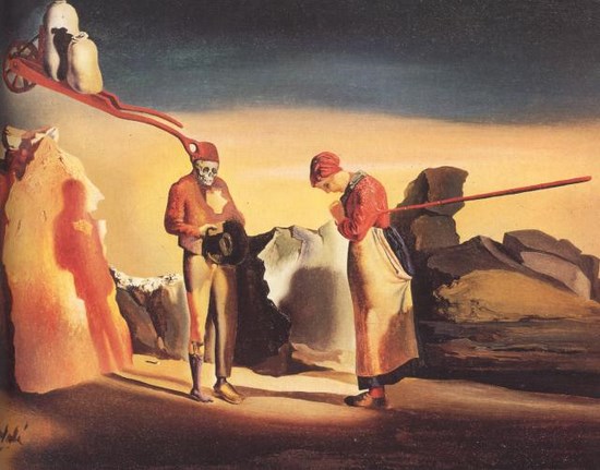 Atavisme au crépuscule - Salvador Dali