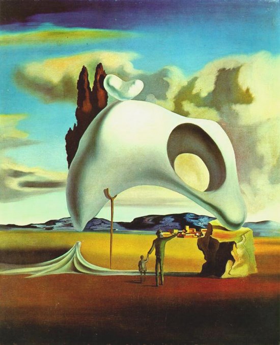 Vestiges ataviques après le pluie - Salvador Dali