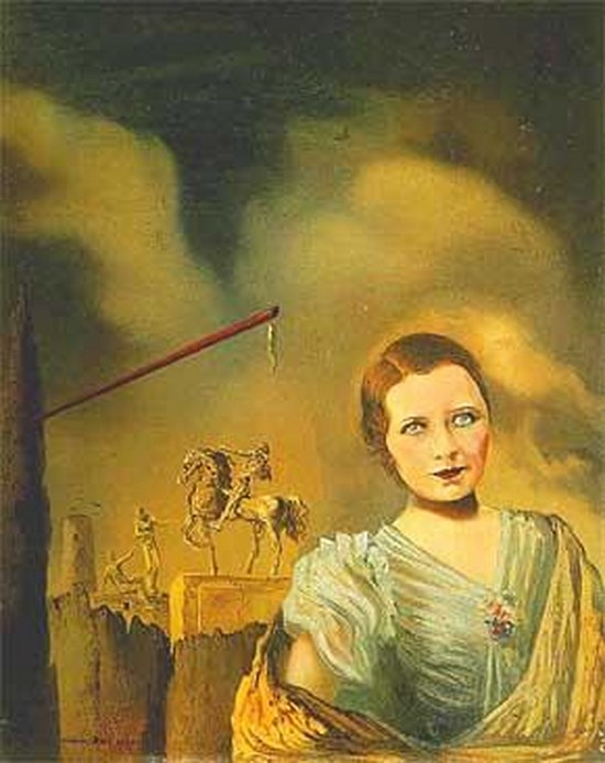Portrait de femme - Salvador Dali