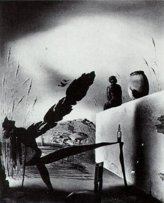 Le fantôme de Veemeer van Delft 1 - Salvador Dali