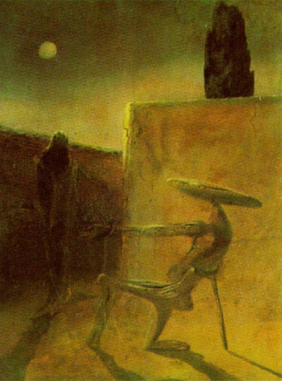 Le fantôme de Veemeer van Delft 2 - Salvador Dali