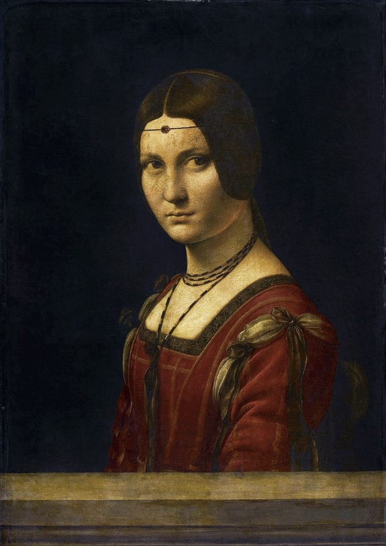 La belle Ferronière - Léonard de Vinci