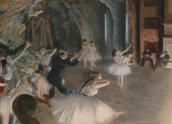 Répétition du ballet - Edgar Degas